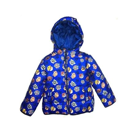 PAW Patrol Boys' Puffer Jacket Hooded Toddler Winter Coat | Walmart (US)