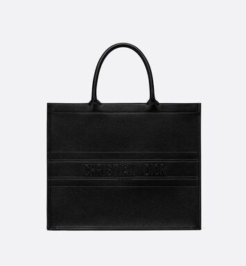 Dior Book Tote Black Calfskin | DIOR | Dior Beauty (US)