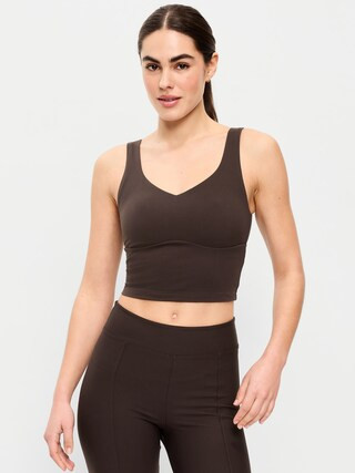 StudioSmooth Seamed Longline Top | Old Navy (US)
