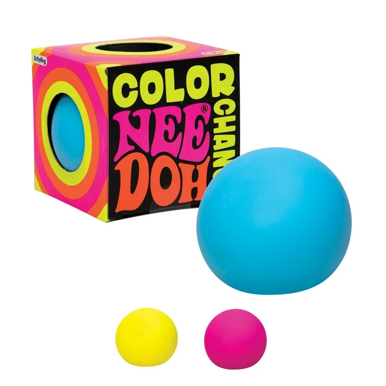 NeeDoh Color Change, Novelty Fidget Toy, Multiple Colors, Children Ages 3+ | Walmart (US)
