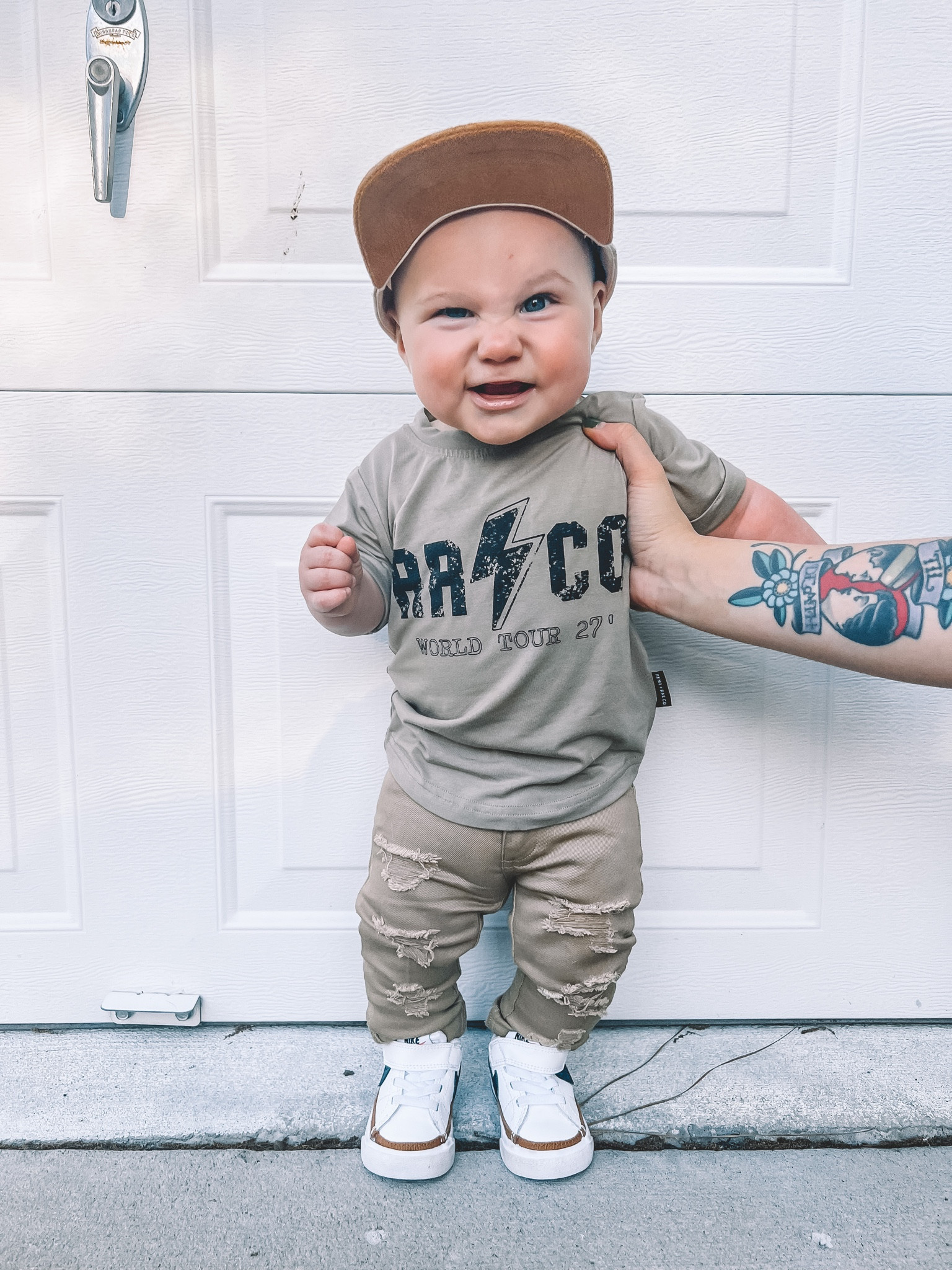 Follow us on Instagram for cute baby boy style inspo @kayla.cantalupo

9 months old, baby boy style, baby outfits, ootd, baby boy fashion, brand rep, motherhood, mom life, boy mom, Nike, remi and Rae co

#LTKstyletip #LTKbaby #LTKkids