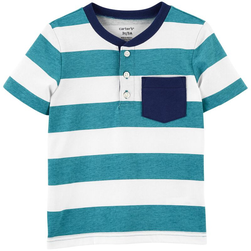 Striped Pocket Henley | Carter's