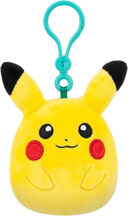 Squishmallows Original Pokémon Pikachu Clip - Ultrasoft Official Jazwares Plush | Amazon (US)