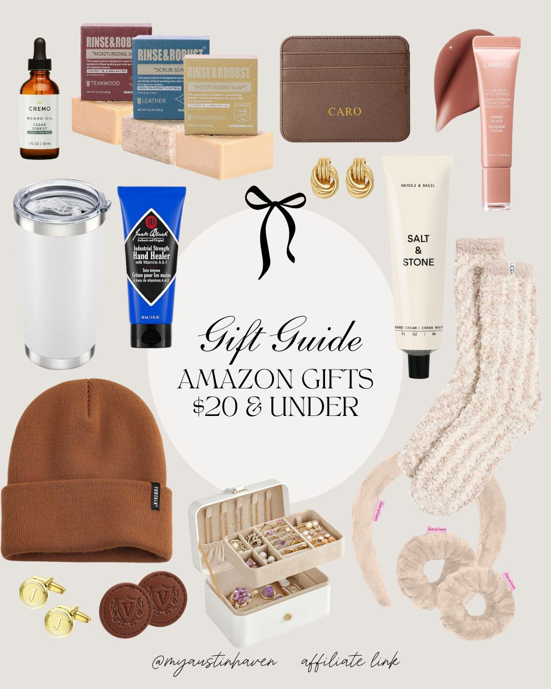 Amazon gift guide under $20! 🎁 Affordable gifts for him and her. Perfect for Christmas stocking stuffers and holiday gifting! 

 #LTKGiftGuide #LTKHoliday #LTKFindsUnder50