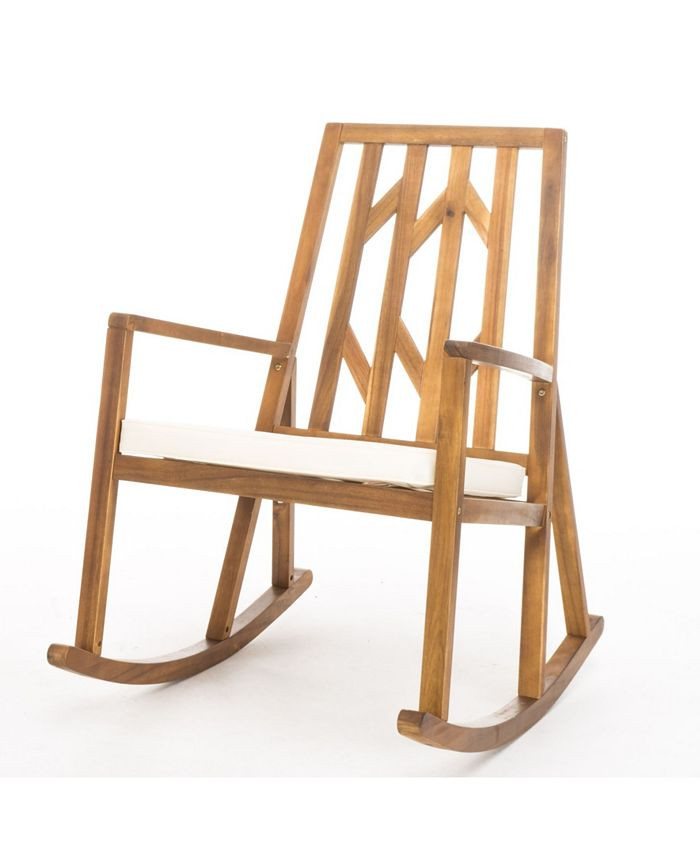 Tayla Outdoor Rocking Chair with Cushion | Macys (US)