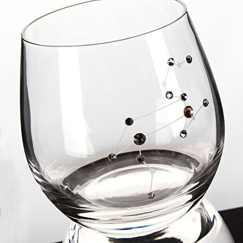 Zodiac Sign Wine Glasses Water Glasses,Constellation Acessories Gifts,11 Ounce (Leo) | Amazon (US)