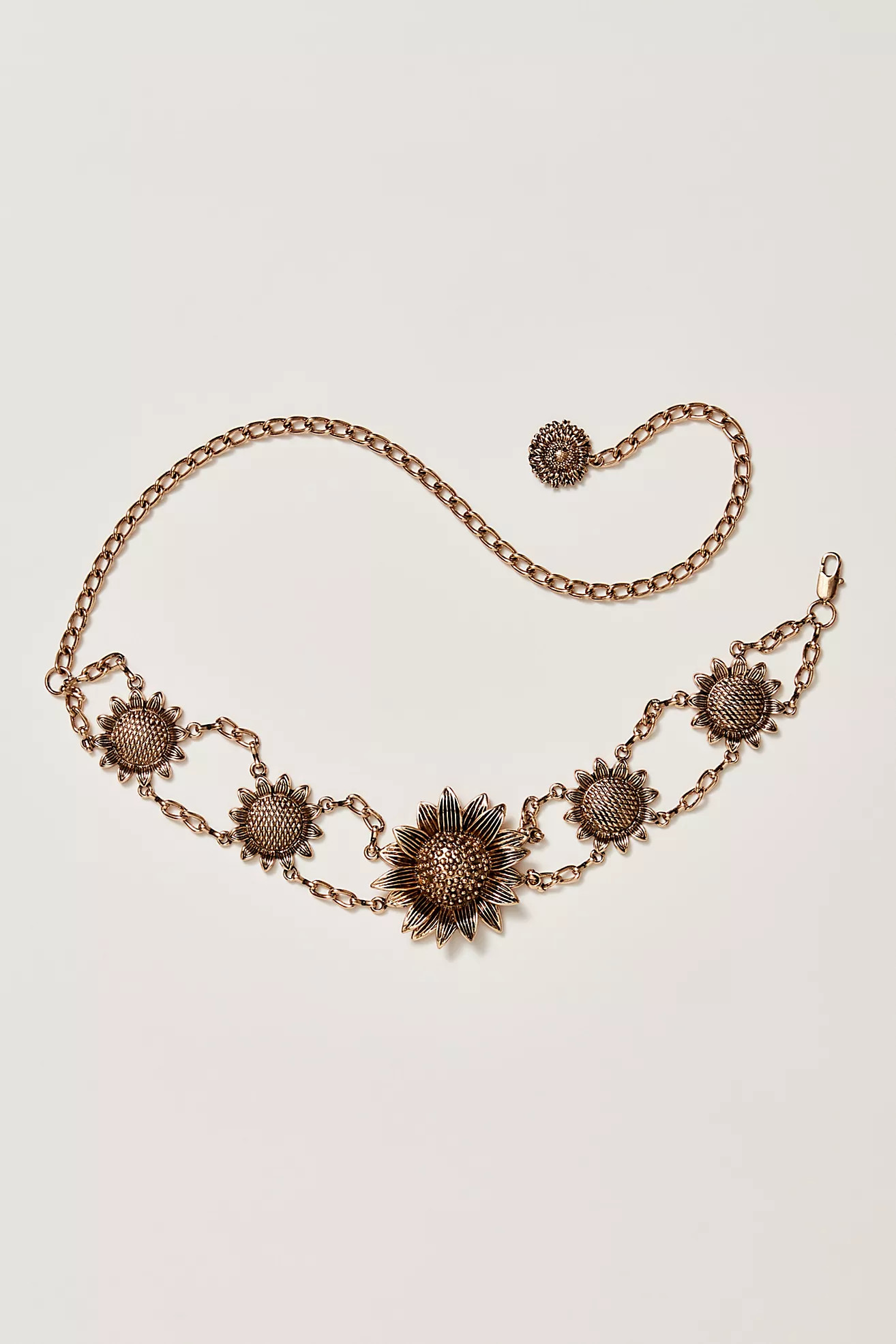 Sunflower Fields Chain Belt | Free People (UK)