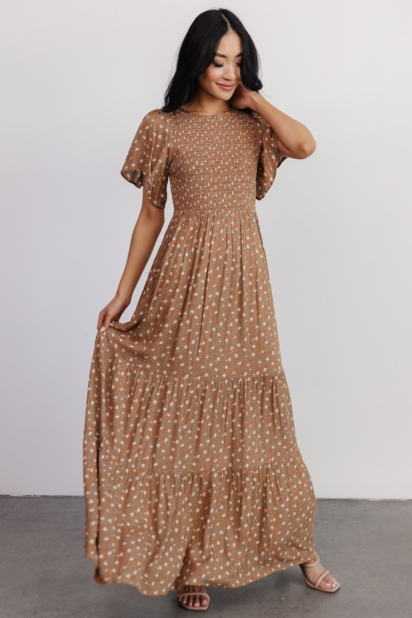 Leighton Smocked Maxi Dress | Baltic Born