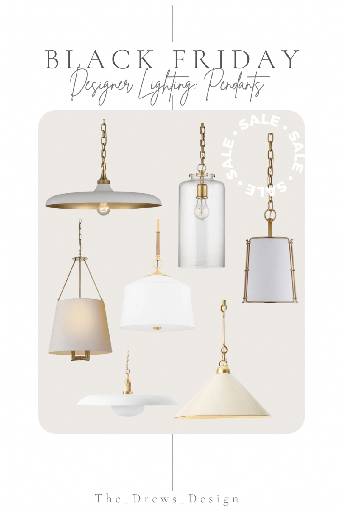 Designer lighting. Pendants. Pendant light. Island lighting. Brass and white pendant. Visual comfort. McGee and Co.

#LTKCyberWeek #LTKsalealert #LTKhome