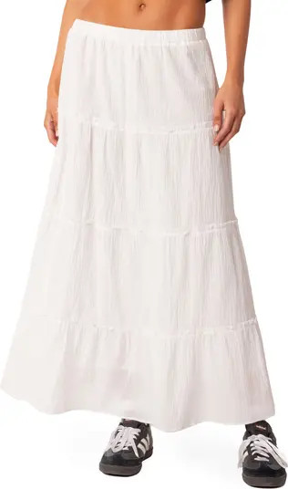 Tiered Cotton Skirt | Nordstrom