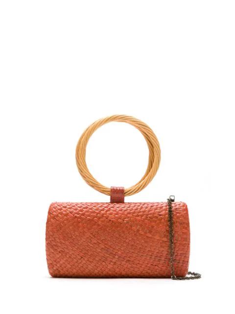 straw clutch | Farfetch (US)