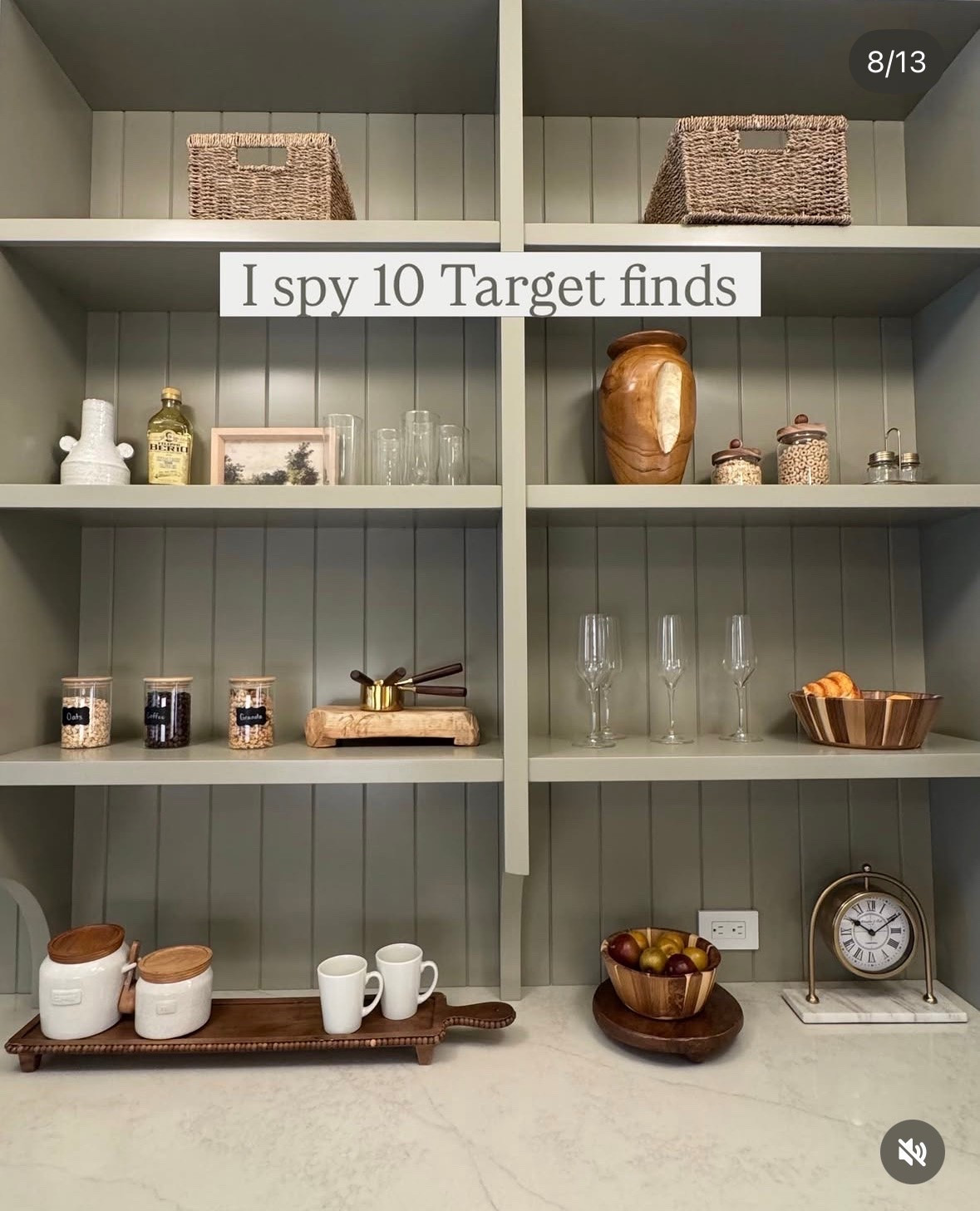 Million-dollar homes, Target + Amazon finds! 🤍

While touring the 2026 Triangle Parade of Homes, I spotted so many beautiful, affordable accessories styled throughout these multimillion-dollar homes. Proof that you don’t need a designer price tag to create a collected, elevated look!

I rounded up the pieces I spotted so you can shop the look!

Here’s what’s in my roundup:

* Vintage-inspired framed artwork: Moody still lifes, fruit paintings, and classic landscapes in beautiful antique-style frames.
* Woven baskets and rattan accents: Scalloped trays, dark woven storage baskets, and textured decorative vessels.
* Wooden kitchen accessories: Rich wood cutting boards, carved serving bowls, rolling pins, and wooden cooking utensils.
* Brass accents: A ribbed brass magnifying glass, three-arm taper candleholder, and vintage-inspired gold picture frame.
* Decorative storage boxes: Dark woven-look boxes with metallic detailing and a gorgeous copper-finish recipe box.
* Ceramic kitchen accessories: White fluted oil and vinegar cruets with natural wood details.
* Decorative vases: Textured vessels that add character and warmth to shelves, countertops, and built-ins.

My favorite takeaway? It’s not about how much you spend. It’s about how you layer textures, mix finishes, and choose pieces that give your home personality.

These affordable finds were right at home in multimillion-dollar houses, and I can tell you, they looked fabulous!

Shop my Target + Amazon Parade of Homes roundup right here on LTK!

Keywords: Triangle Parade of Homes 2026, Target home decor, Amazon home finds, affordable luxury decor, designer home accessories, vintage inspired decor, classic home decor, collected interiors, kitchen styling, coastal traditional decor