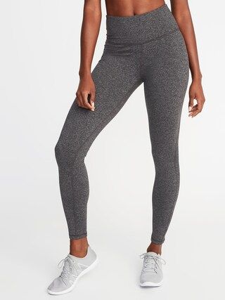 High-Waisted Soft-Brushed Elevate Compression Leggings For Women | Old Navy (US)