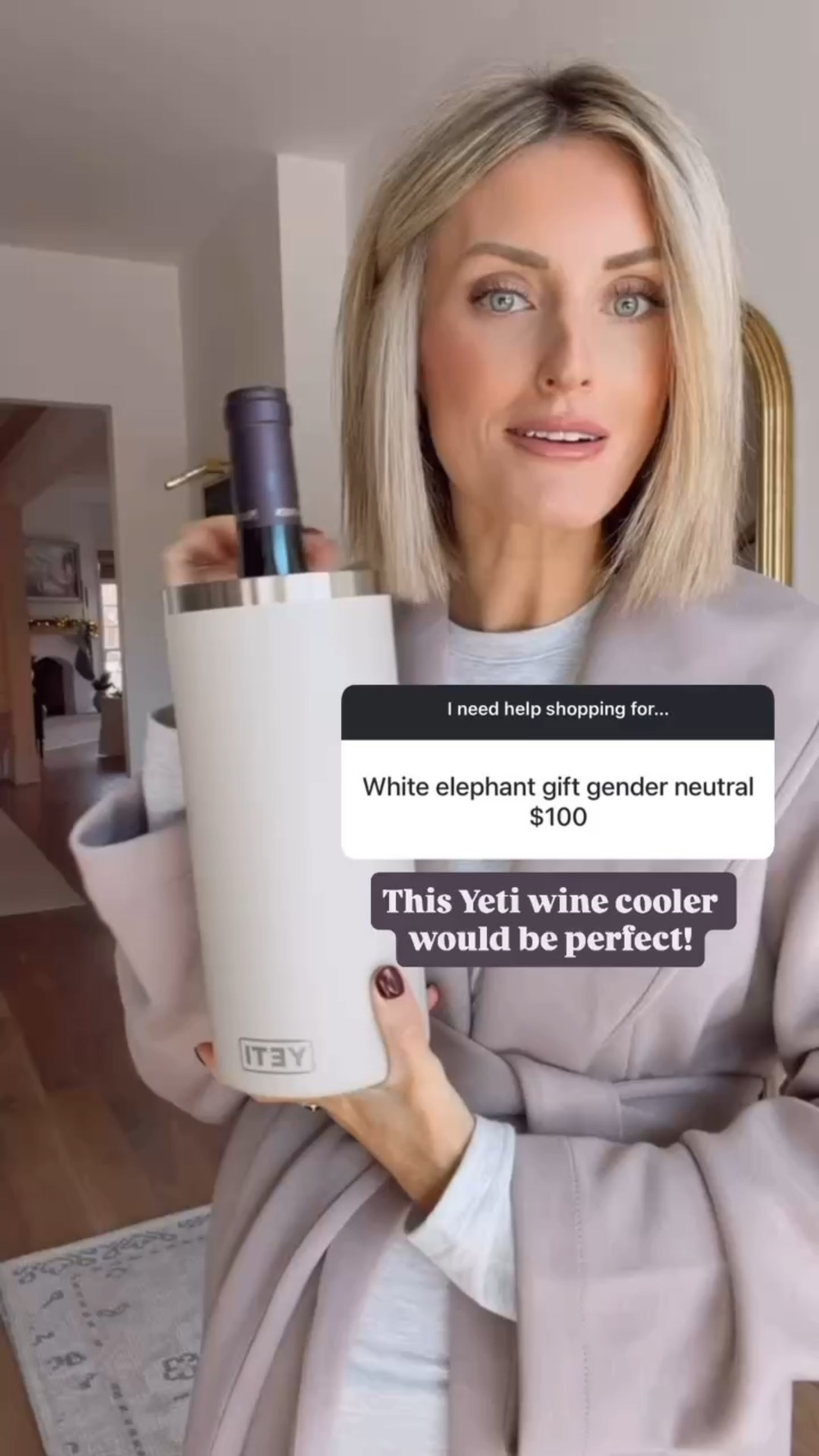 This Yeti wine cooler would definitely get stolen at a White Elephant party!

Loverly Grey, gift guide, gift ideas, Yeti, wine cooler, White Elephant gifts

#LTKGiftGuide #LTKHoliday #LTKFindsUnder50