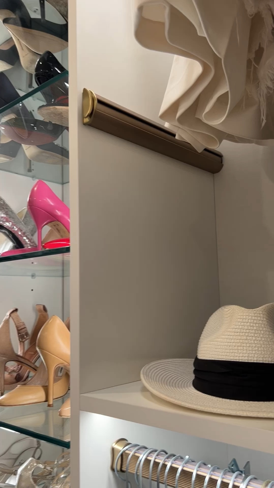 Closet organizing wardrobe bar! It’s retractable and can be mounted anywhere - it’s slim lined and won’t take up space. My husband and I both have them and use them daily. Perfect for outfit planning, air drying laundry or to help with trip packing! Use in kid and teen rooms, too!


#LTKFamily #LTKHome #LTKVideo