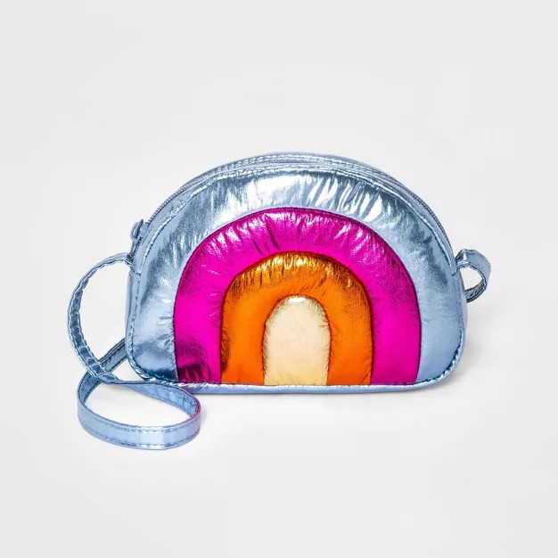 Kids' Rainbow Crossbody Bag - Cat & Jack™ Blue | Target