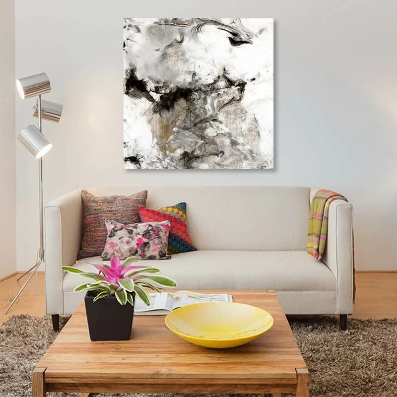 'Marble Onyx II' Print on Canvas | Wayfair North America