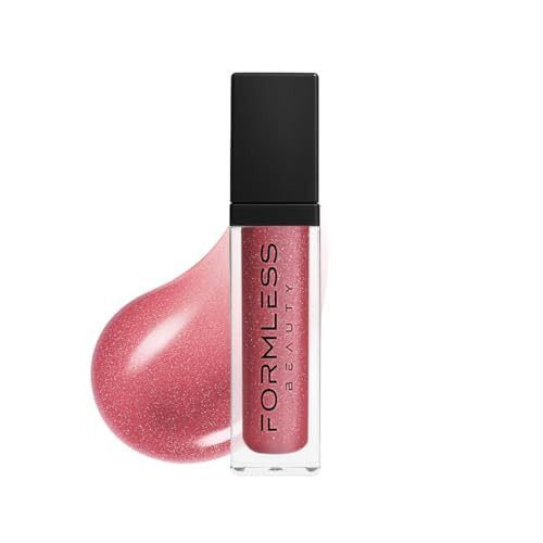 Formless Beauty | Divine Lip Gloss by Jenny McCarthy | Muted Ruby Gloss With Silver & Red Glitter. | Vegan Hydrating Formula | Non-Sticky Aloe & Jojoba Infused | Paraben & Cruelty Free | Lip Enhancer | Amazon (US)