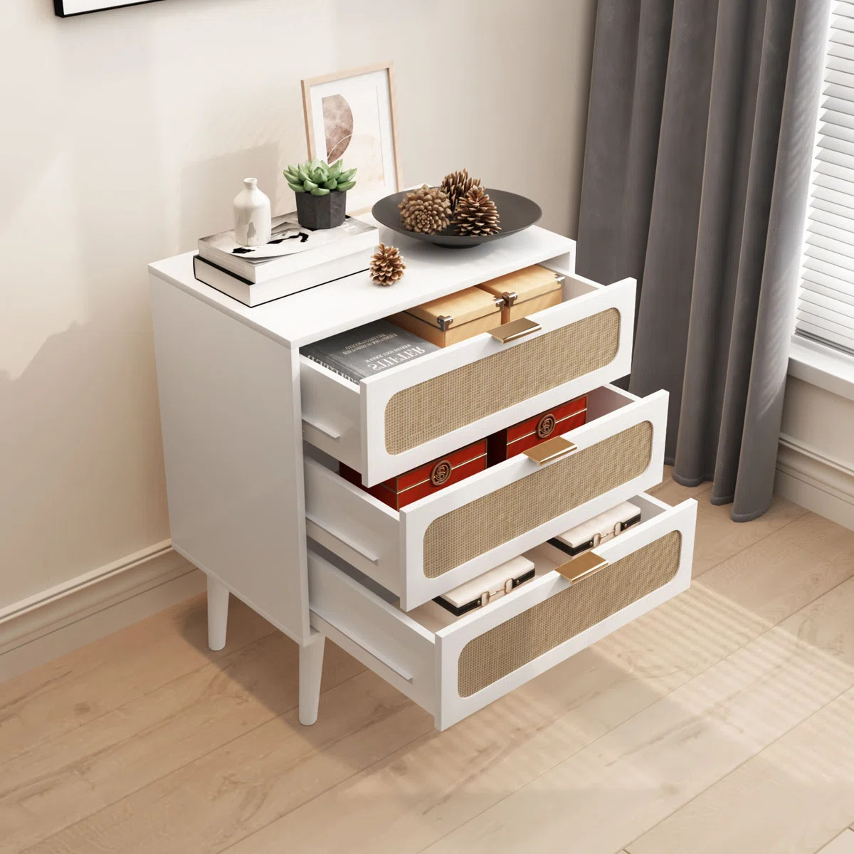 Wayment 3 Drawer 23.6'' W Dresser | Wayfair North America