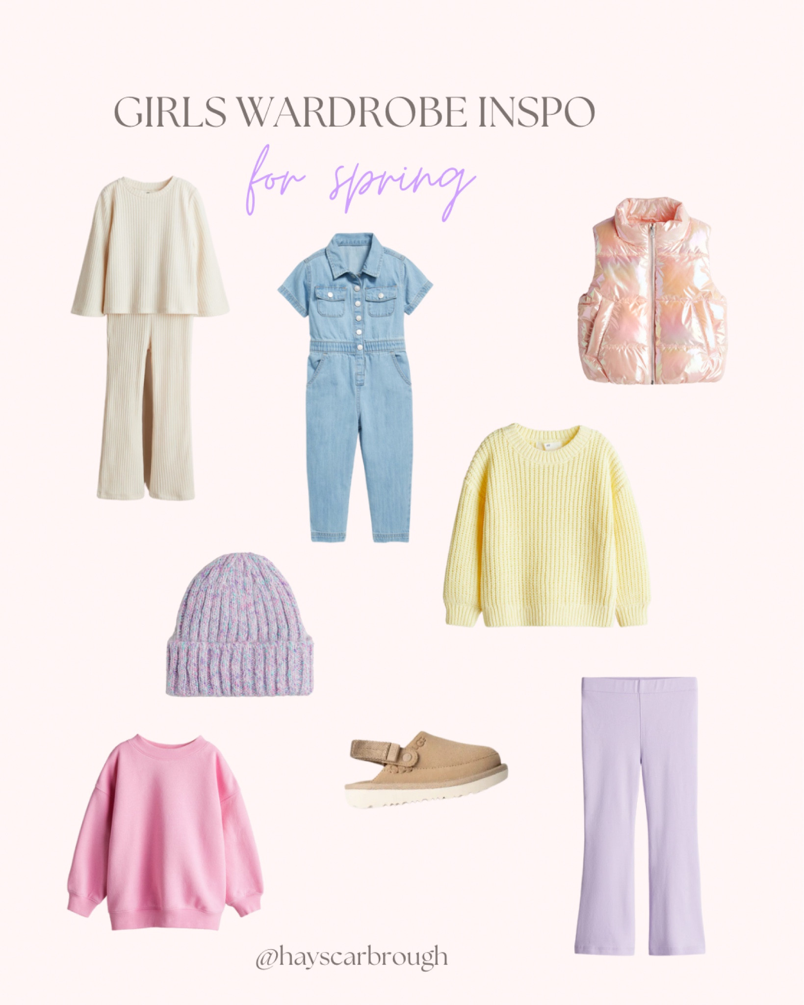 Spring Capsule Wardrobe for Girls 

#LTKKids #LTKBaby #LTKSeasonal