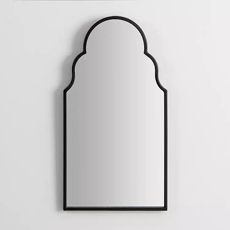 New! Black Mini Arch Wall Mirror | Kirkland's Home