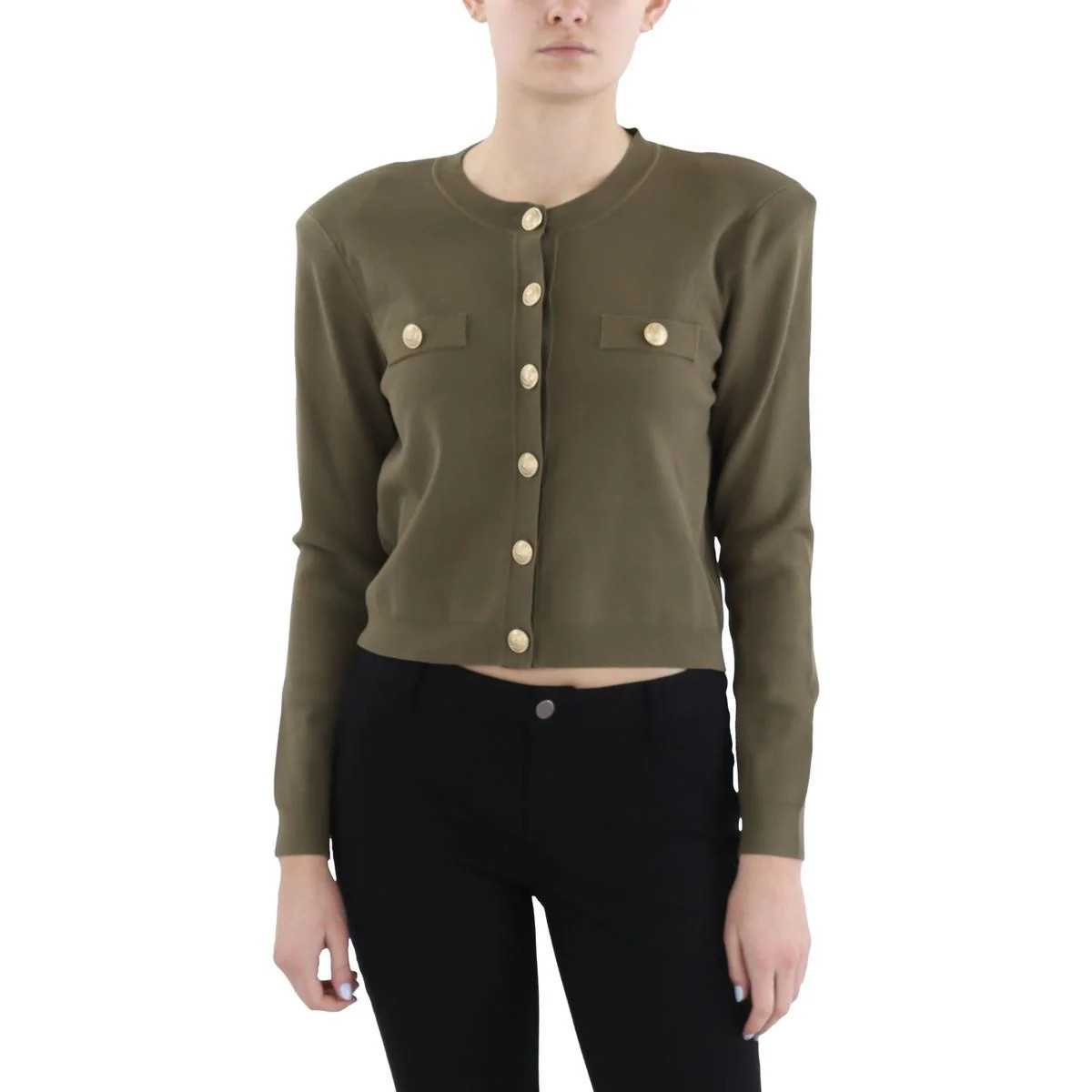 Womens Knit Long Sleeves Cardigan Sweater | Shop Simon