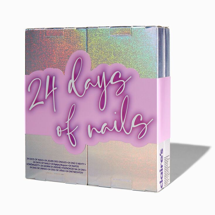 24 Days of Nails Holiday Advent Calendar | Claire's (US)