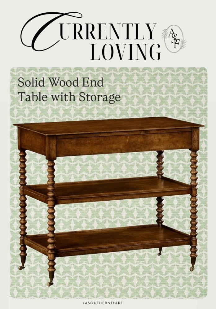 Solid Wood End Table with Storage /Hkne Interior 

#LTKHome