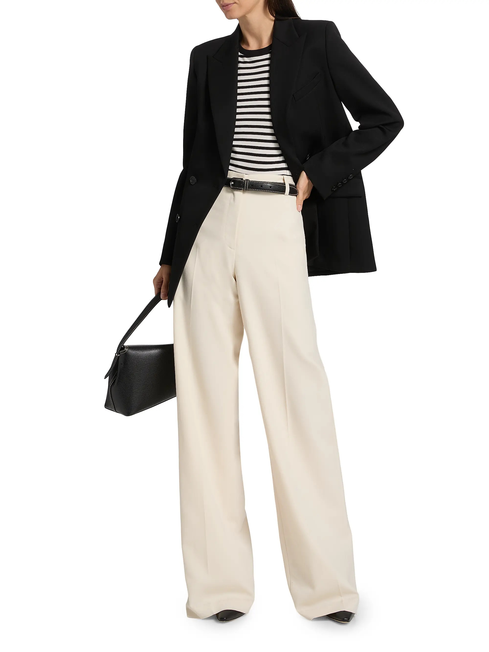 Rivers Wool Wide-Leg Pants | Saks Fifth Avenue
