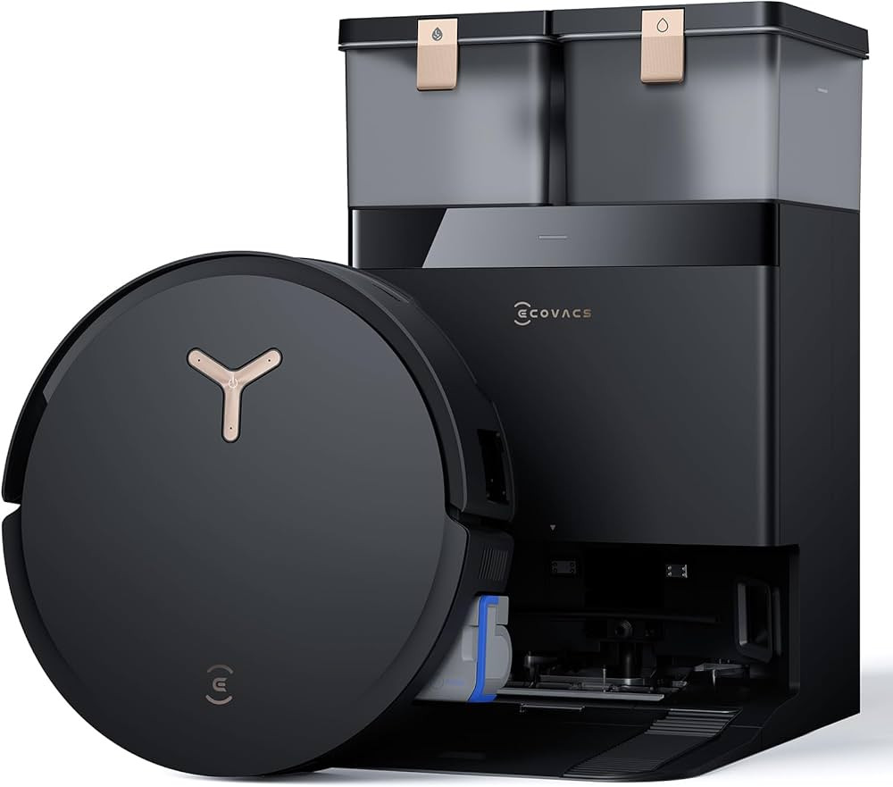 ECOVACS DEEBOT X8 PRO OMNI Robot Vacuum and Mop Combo,18000Pa, OZMO ROLLER Instant Self-Washing M... | Amazon (US)