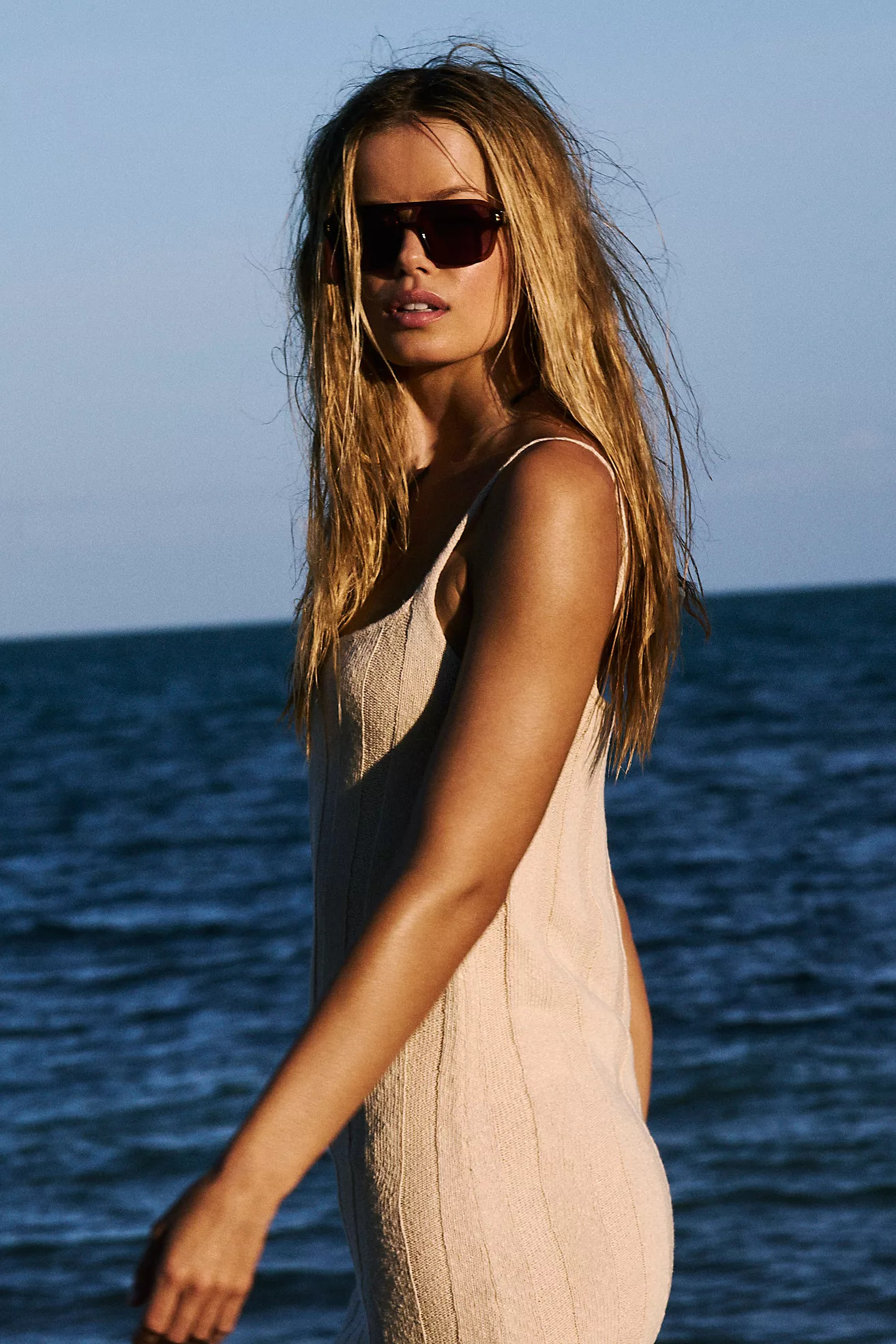 Royal Polarized Aviator Sunglasses | Free People (Global - UK&FR Excluded)