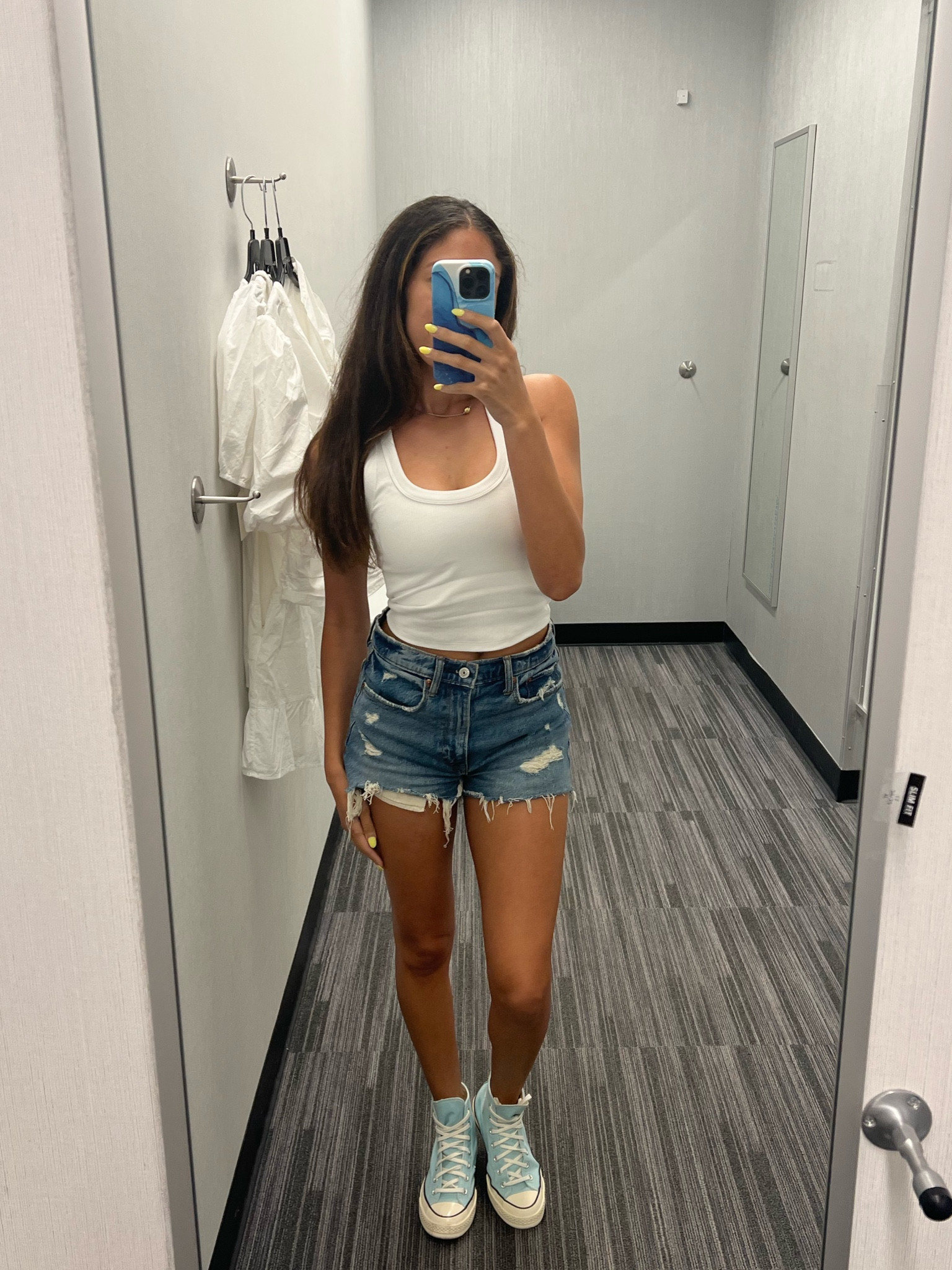 Summer Basics you need. Nothing like a basic tank and denim shorts! The tank comes in a 3 PACK. 

#LTKBacktoSchool #LTKstyletip #LTKU