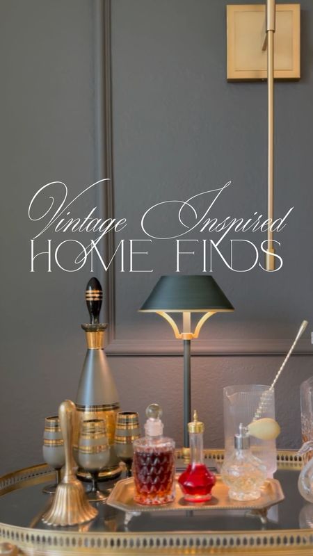 Vintage inspired home decor! Including these darling wireless rechargeable lamps, mirrors, console, candleholders, mini lamp, brass doorknob, end table, and my favorite brass swans!

#LTKHome #LTKSaleAlert #LTKFindsUnder50