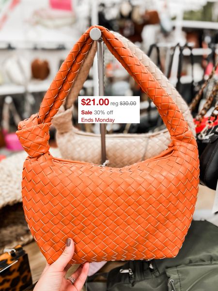 My favorite & The best Bottega bag lookalike for only $21! Memorial Day Sale 30% off!! So roomy and the quality is amazing! The color is fantastic and different than anything I have. Spacious and elegant. I will use this bag a lot! Summer bag. Dupe bag. Target find. Save or splurge. Love for less.

#target #bottegaveneta #handbag #bag #polacek #Ootd

#LTKFindsUnder50 #LTKStyleTip #LTKItBag