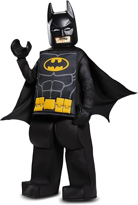 Disguise Batman Lego Movie Prestige Costume, Black, Medium (7-8) | Amazon (US)
