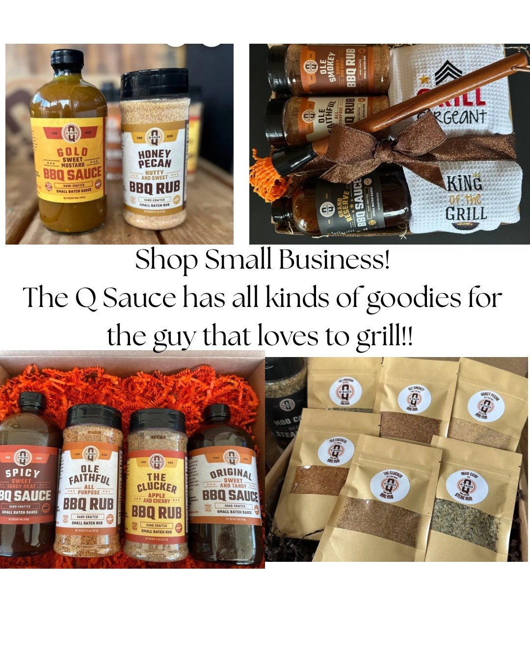Shop small business this year! Sauces, rubs and grilling gift sets! So many options for the guys in your life all made by a family owned business. 

#shopsmall #guysgift #christmasgift #giftforguys 

#LTKGiftGuide #LTKHoliday #LTKCyberWeek