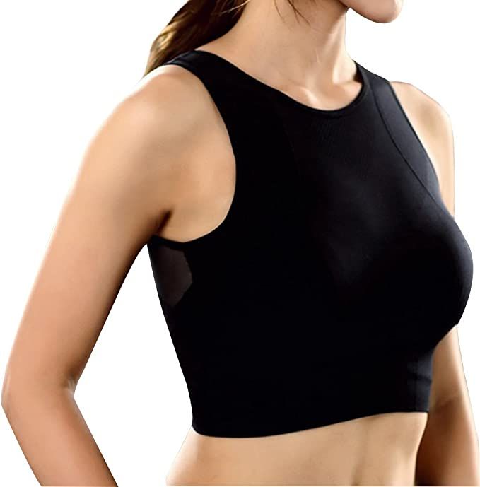 Snailify Women's Sports Bra High Impact Full Coverage Racerback Removable Padded - Yoga Gym Runni... | Amazon (US)