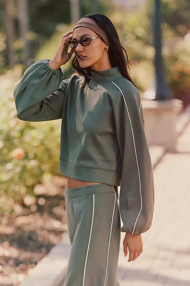 Studio Track Long Sleeve Top | Anthropologie (US)