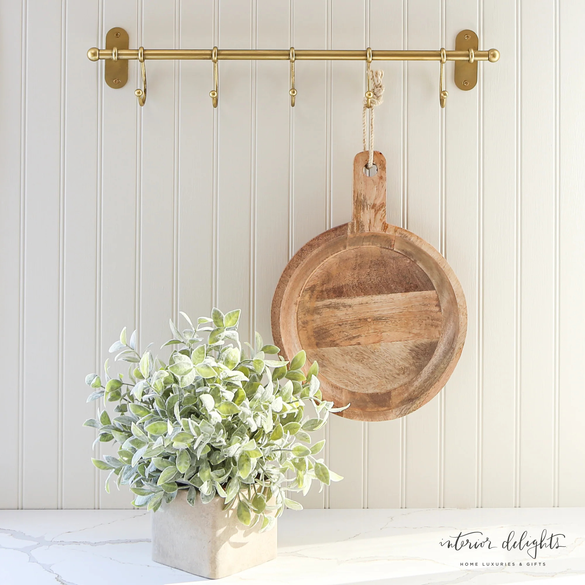 Antiqued Metal Wall Hooks | Interior Delights