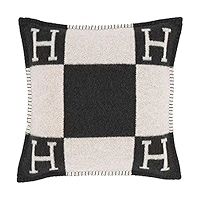 17"X 17" Wool H Pillow Cover,Luxury Soft Breathable H Pillow Cover with Hidden Zipper and Pillow Cov | Amazon (US)