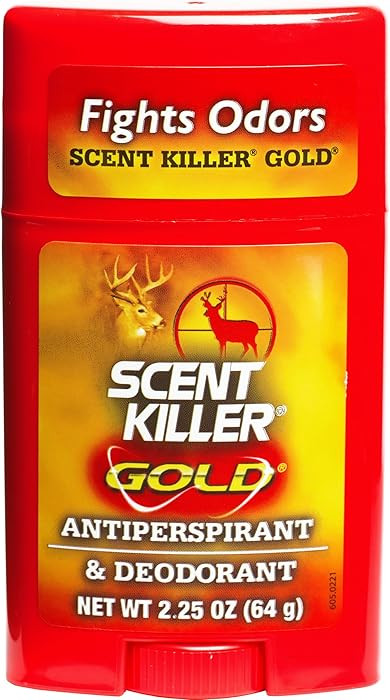 Wildlife Research Center Scent Killer Gold Antiperspirant & Deodorant, Unscented, Anti-Odor Formu... | Amazon (US)