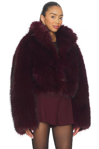 ROTATE Salia Jacket in Zinfandel from Revolve.com | Revolve Clothing (Global)