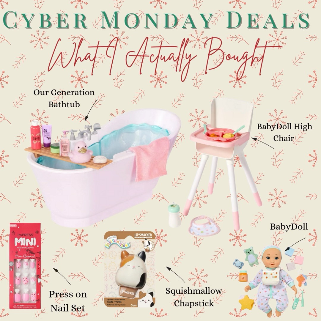 Cyber Monday Toddler Gift Ideas!! What I actually bought for my baby doll loving 4 year old who also loves to do everything her big sister loves to do, so these mini manicures are a favorite around here! They are a cute length and safe for their little nails!!  

 #LTKCyberWeek #LTKGiftGuide #LTKHoliday