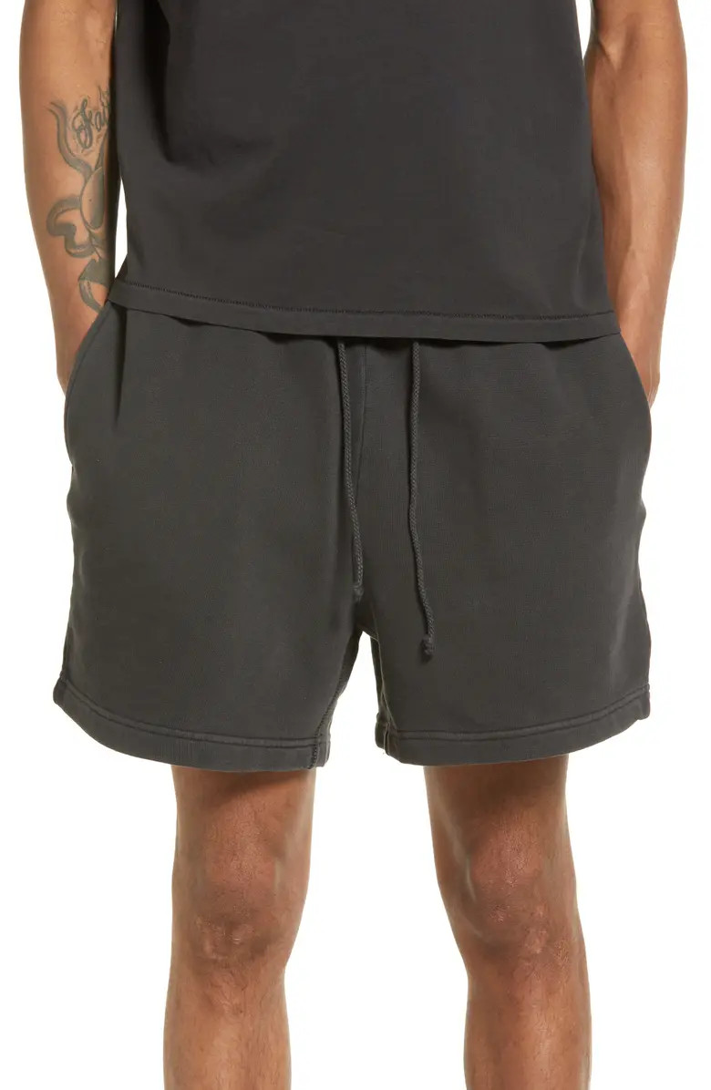 Core Organic Cotton Brushed Terry Sweat Shorts | Nordstrom