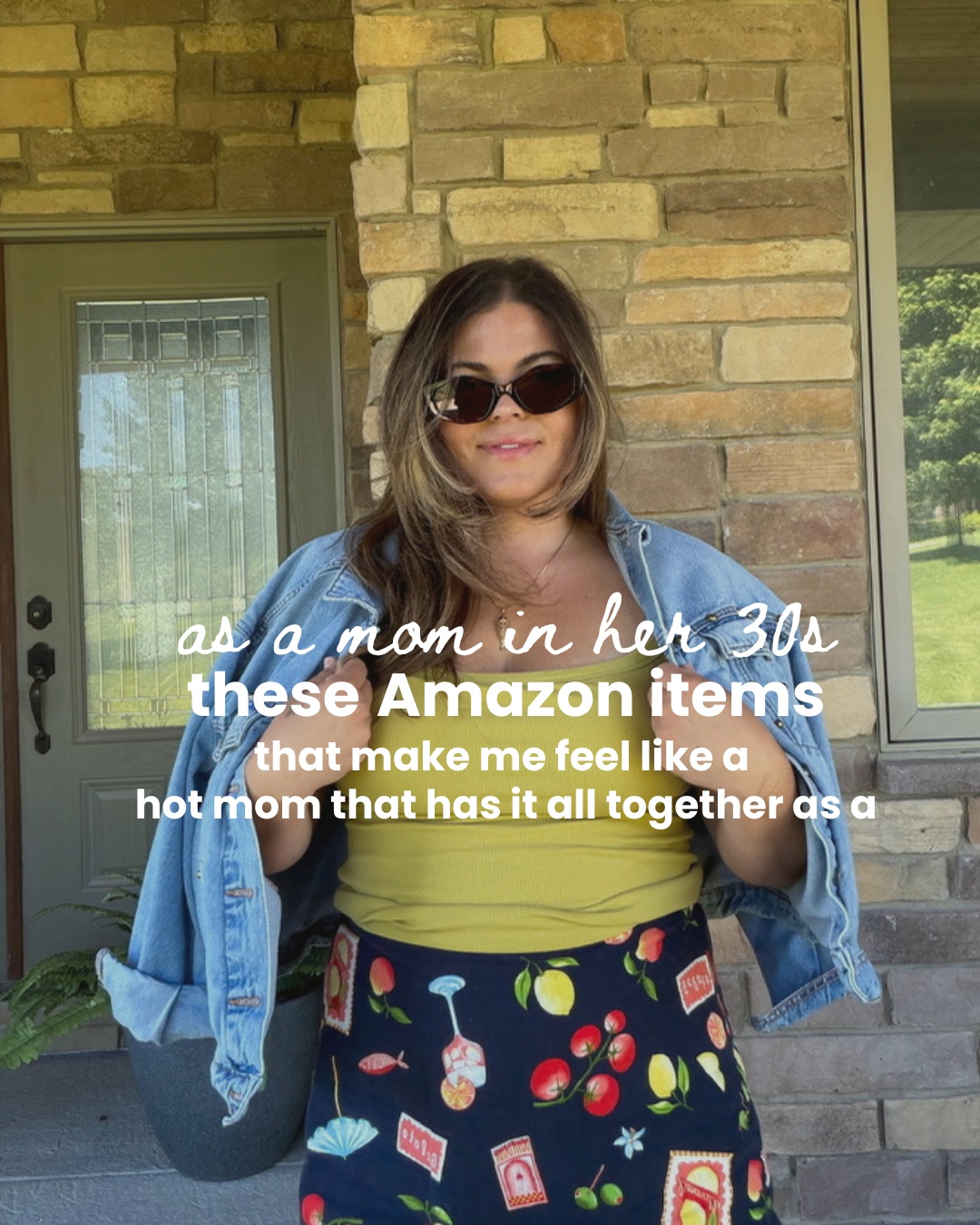 Hot Mom summer is now in session -these are the Amazon finds that I keep going back to because they’ve earned their spot in my routine ￼


Midsize, size 12, size 14, mom style, curvy outfit, sunglasses, bra, shapewear, shorts