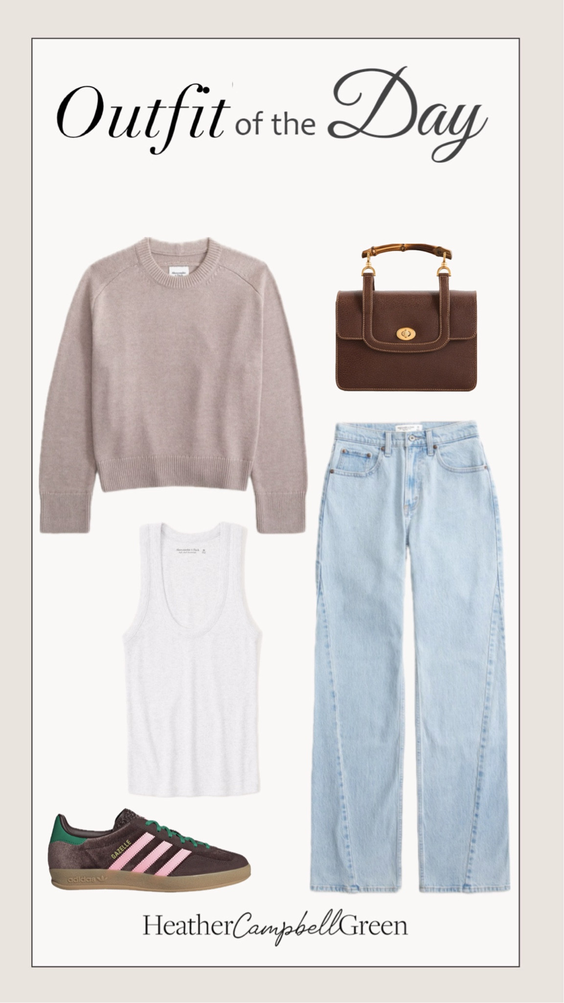 Cozy sweater, so comfortable! It goes with everything and can be layered and I love the bamboo detailing on the handle of this leather bag #HolidayOutfit #HolidayStyle

#LTKStyleTip #LTKHoliday #LTKFindsUnder100