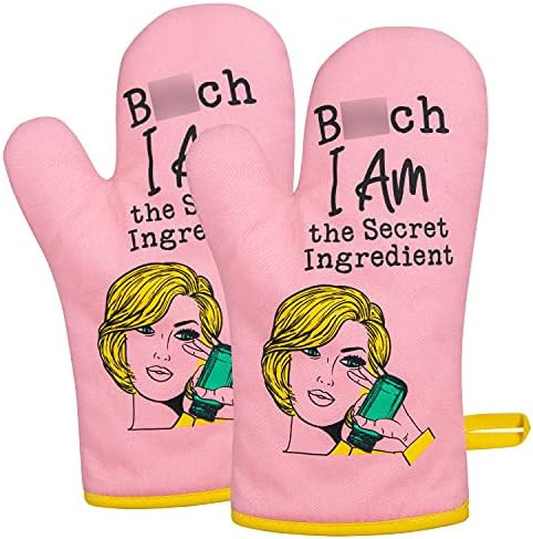 Miracu Oven Mitt, Funny Cooking Kitchen Oven Mitts - House Warming Gifts New Home - Mothers Day, Bir | Amazon (US)