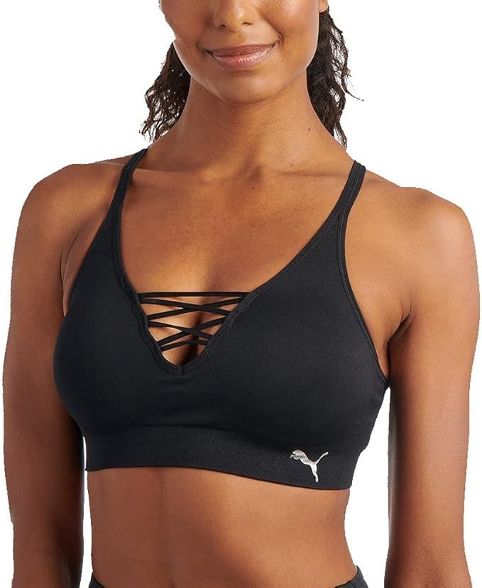 PUMA Women's Seamless Sports Bra | Amazon (US)