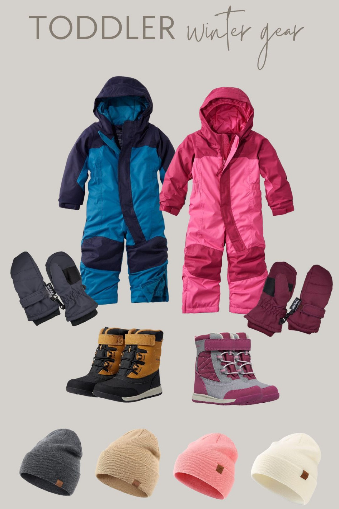 Toddler winter gear and snowsuits

#LTKfamily #LTKSeasonal
