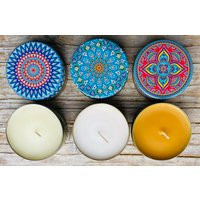 Set Of 3 Scented Candle Set | Candles, Gift Natural Handmade in Decorative Boxes Housewarming Christmas | Etsy (US)